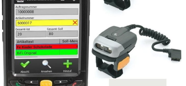 Zebra MC67 mit mobiler COSYS Software