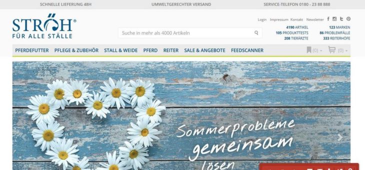 Swiss Galoppers jetzt bei stroeh.de