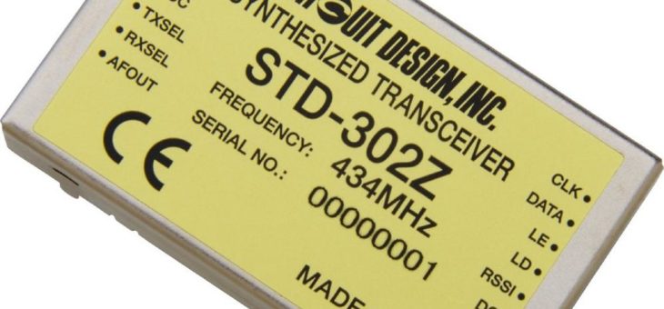 UHF FM Schmalband-Transceivermodul STD-302Z (434 MHz)