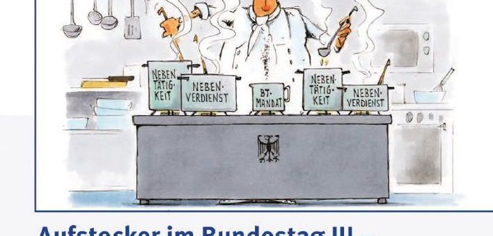 OBS-Studie: Mehr als 200 Bundestagsabgeordnete „stocken“ ihre Diäten auf