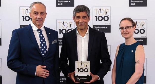 MedTec Medizintechnik bereits zum 3. Mal als TOP 100 Top-Innovator ausgezeichnet