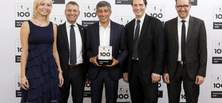 Erfolg bei TOP 100: DAW gehört zu den Innovationsführern 2018