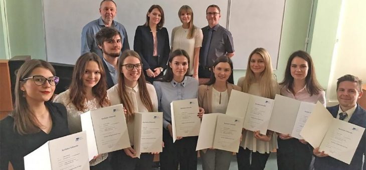 Doppelabschluss für Bachelorstudierende im Kooperationsstudiengang Wirtschaftsingenieurwesen in St. Petersburg/Russland