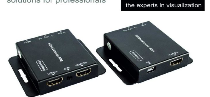 Die itworx-pro GmbH in Hamburg erweitert ihre digitale Extender Linie mit einem HDMI/IR Video Extender-Set over Cat6 with PoC von LionDATA