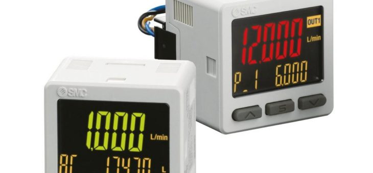 Einzigartiges Display-Design jetzt solo: die externen Durchflussanzeigen der Serie PFG300