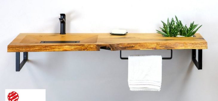 Holzwaschtisch CONE INVI gewinnt Red Dot Design Award 2018
