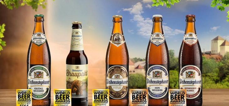 Weihenstephaner Kristallweißbier als Bestes seiner Art ausgezeichnet