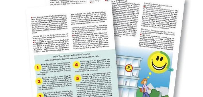 Es muss nicht immer Sport sein: Täglich zehn Minuten zügig spazieren gehen kann gut für Herz und Kreislauf sein