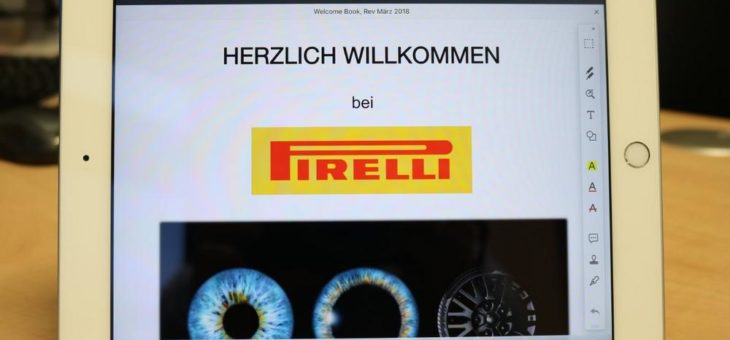 Mit Engagement und I-Pad-: 38 Jugendliche starten Berufsausbldung bei Pirelli Deutschland