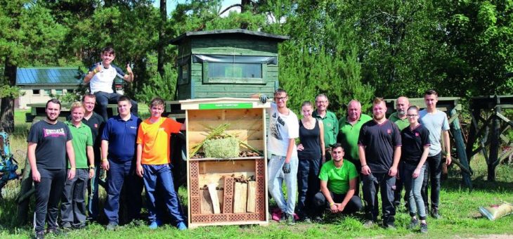 Im Einsatz für Tiere und Pflanzen