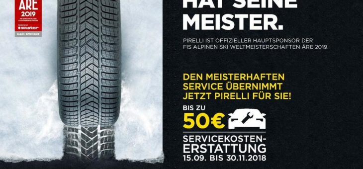 Am 15. September startet die Pirelli Winter-Promotion 2018