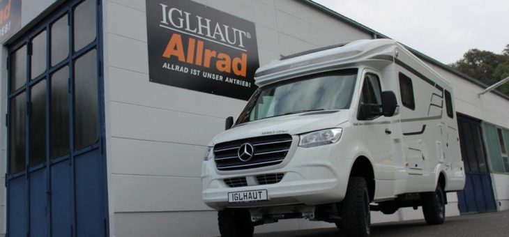 Premiere: Neuer Iglhaut-Allrad-Sprinter mit Hymer-Aufbau