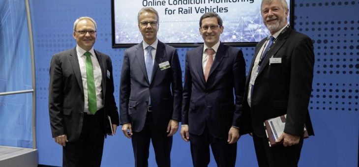 Schiene 4.0: Schaeffler und ZF kooperieren im Online-Condition-Monitoring für die Bahnindustrie