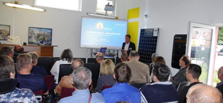 Hausmesse am 22. September – Solar Wärmepumpe E-Mobility – Mini -TESLA zu gewinnen