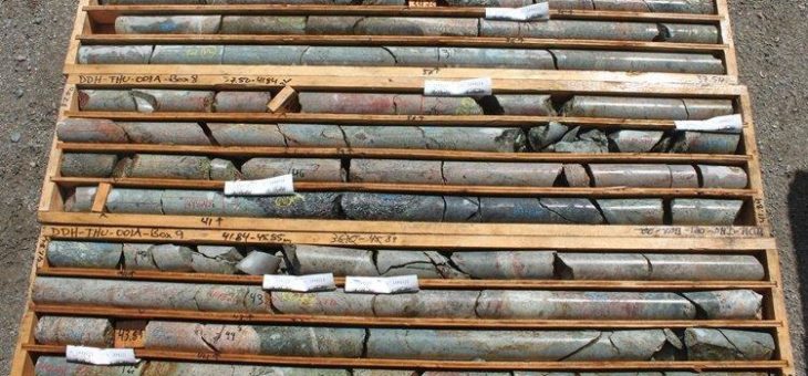 Nicola Mining bohrt 74 Meter mit 1,05% Kupfer