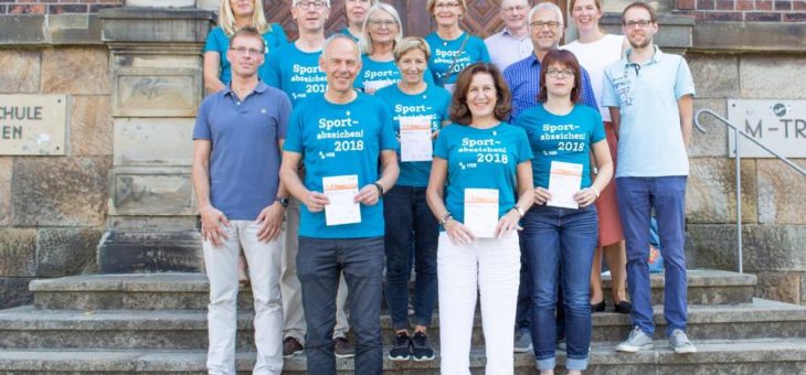 Gelungene Premiere an der HSB: Beschäftigte holen Sportabzeichen in Gold und Silber