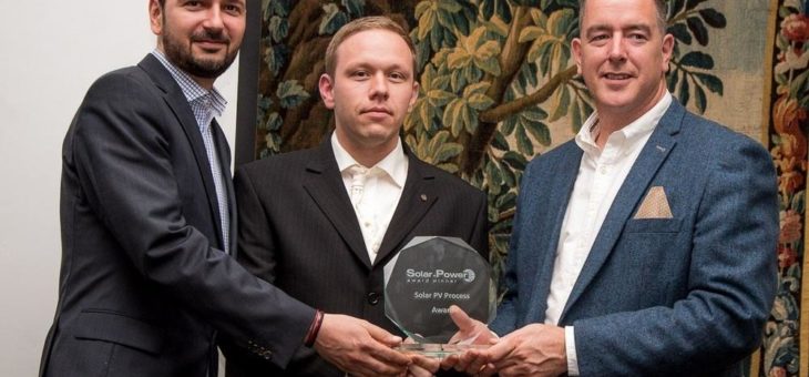 Auszeichnung für Meyer Burger:  FABiA® Cell Deposition Equipment erhält Solar + Power Award 2018