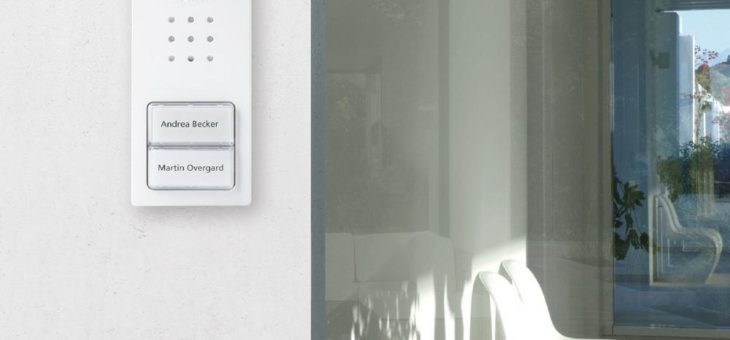 Gestochen scharfer Blick vor die Haustür