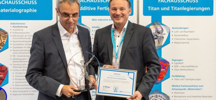 Prof. Dr. Gerhard Schneider ist DGM-Pionier 2018