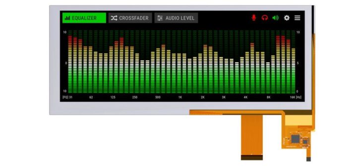 EVERVISION präsentiert neue Bar Type TFT Displays