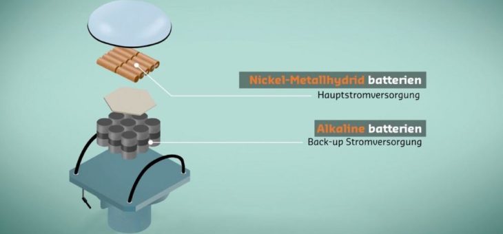 Nickel-Metallhydrid-Akkus von Panasonic für solarbetriebene Anwendungen