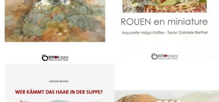 Wenn man die Originale sehen möchte – Schweriner gallery berger zeigt Aquarelle von Helga Kaffke