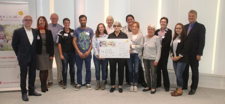 Stiftung KINDER LACHEN unterstützt Projekte für Flüchtlingskinder mit 4.000 Euro