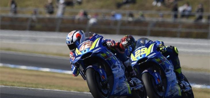 Alex Rins fährt in Japan auf das Podest