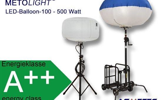 LED Leuchtballon – Ideale Beleuchtung für z.B. Events oder Camping — auch zum Mieten