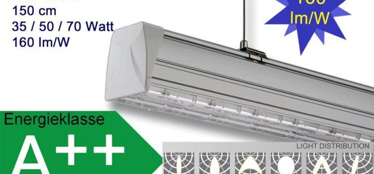 LED Linear Leuchte mit vielen Besonderheiten