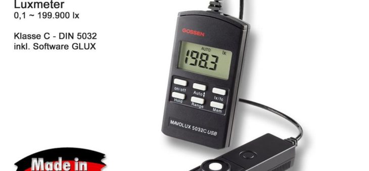 Mavolux 5032 – Luxmeter made in Germany