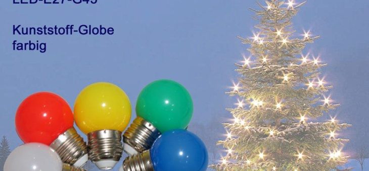 Kommunale und gewerbliche Weihnachtsbeleuchtung auf LED umrüsten