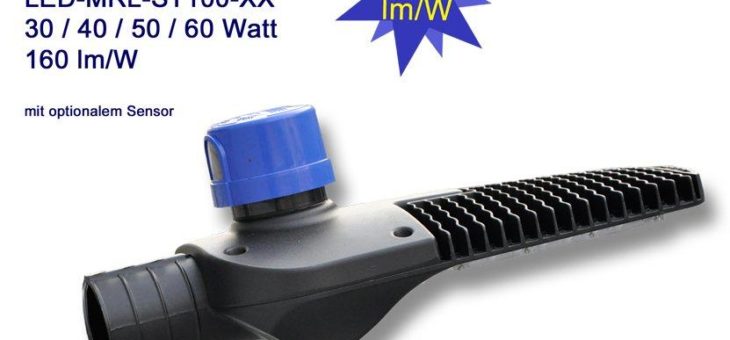 Intelligentes Licht – LED Straßenbeleuchtung mit Grips