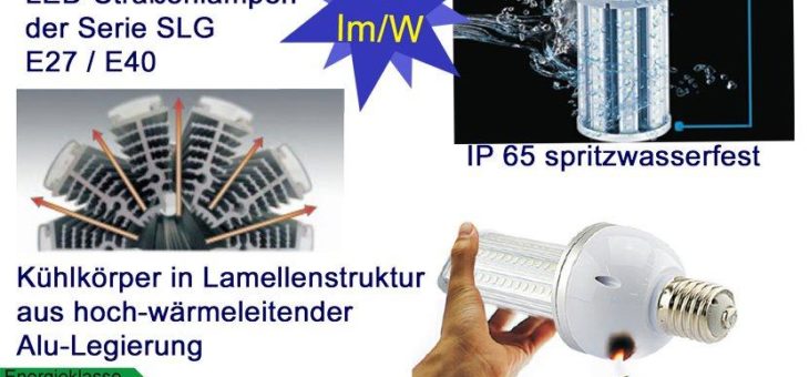 LED Straßenlampen im Vergleich – Das sind die Qualitätsunterschiede