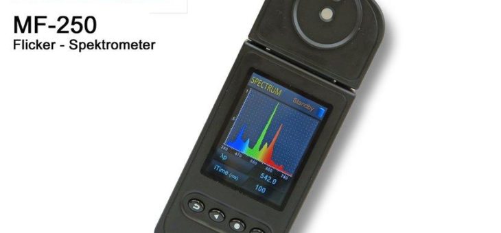 Tragbare professionelle Lichtmesstechnik –  umfangreiches Zubehör – einige Extras – preiswert