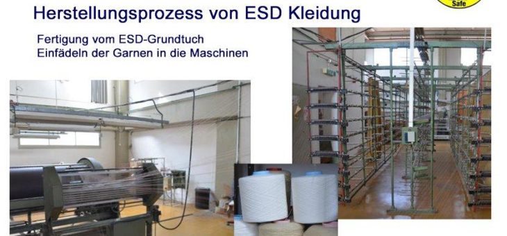 Einblick in den Herstellungsprozess von ESD Kleidung