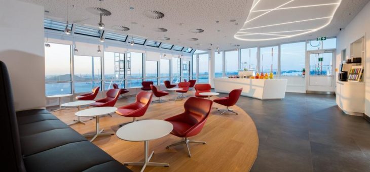 Die „Airport Lounge World“ im Terminal 1 ist ab sofort für Fluggäste geöffnet
