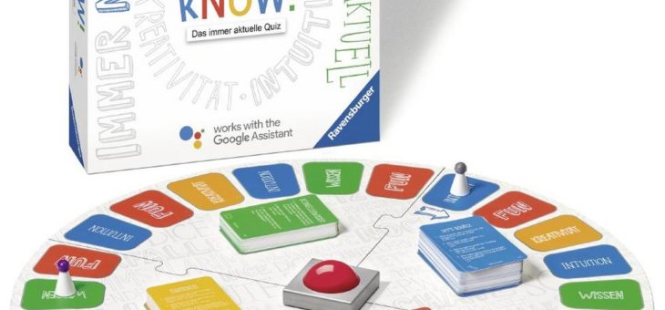 Nuuk entwickelt die Google Action für das neue Ravensburger Spiel “kNOW!”