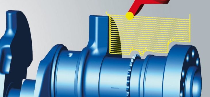 Fräsen und drehen unter einer Bedienoberfläche mit hyperMILL® MILL-TURN Machining
