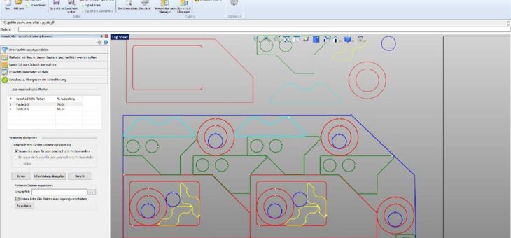 VisualNEST – Leistungsstarke Software für das automatische Schachteln von flachen geometrischen Teilen