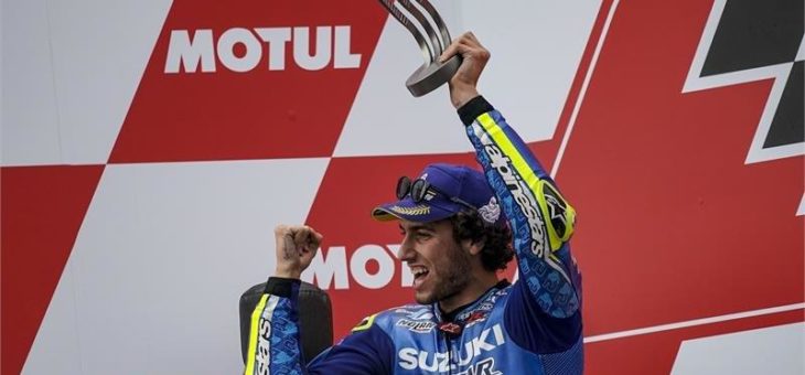 Rins fährt das 9. Podium für Suzuki ein und sichert sich WM-Rang 5