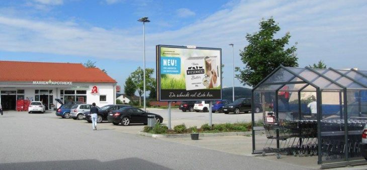 Plakatwerbung für Start-Ups