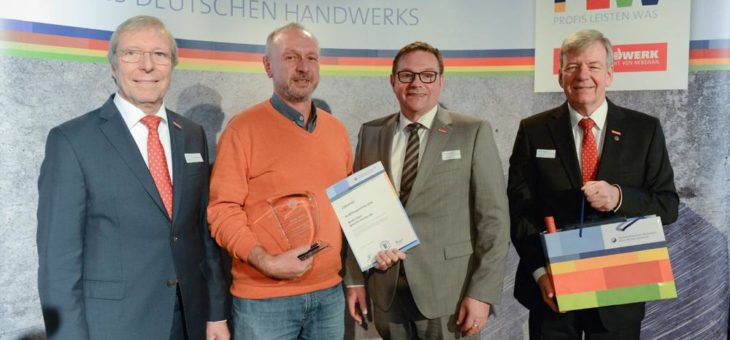 Walter Sailer Bauunternehmen AG aus Sandhausen erhält Ausbildungs-Stele