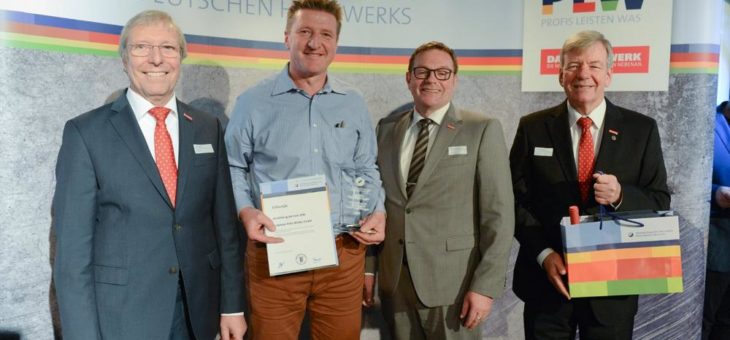 Autohaus Peter Müller GmbH aus Heidelberg erhält Ausbildungs-Stele