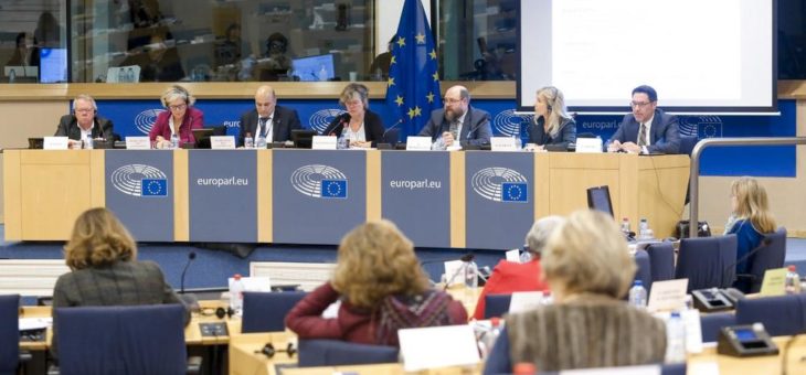 DGWF Vorstand im Public Hearing des EU-Parlaments