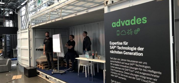 advades liefert Innovationsbombe beim Hackathon der SAP CONNECT 2018