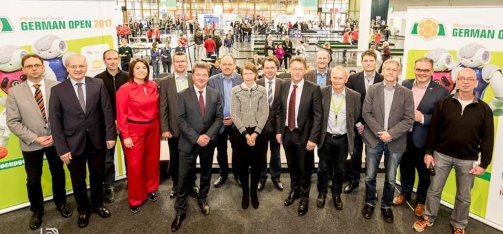 HARTING Technologiegruppe: Förderer des RoboCup seit 10 Jahren