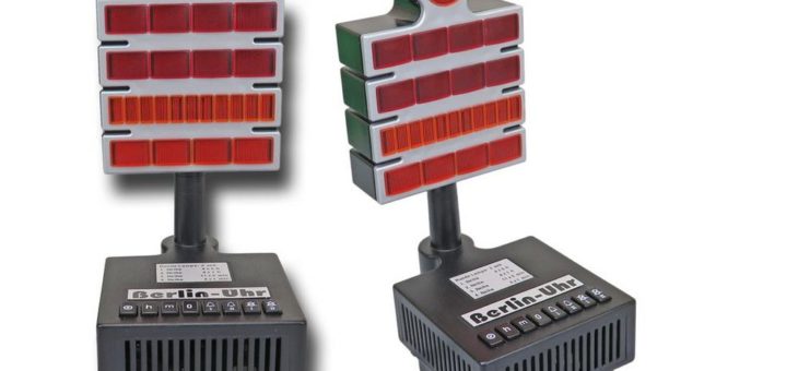 Berlin Uhr – das neue Modell auf LED Basis