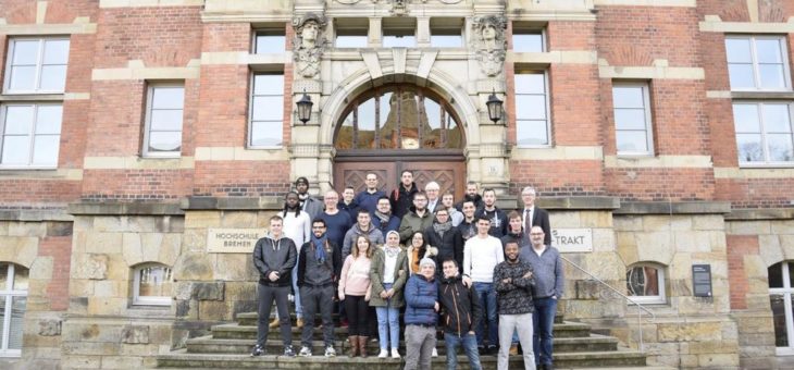 Maschinenbau-Studierende aus Frankreich besuchten die Hochschule Bremen