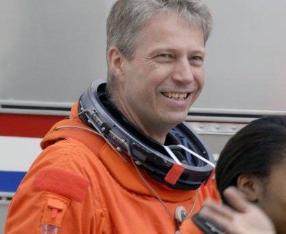 Astronaut Thomas Reiter an der Hochschule Aalen